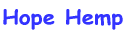 Hope Hemp 